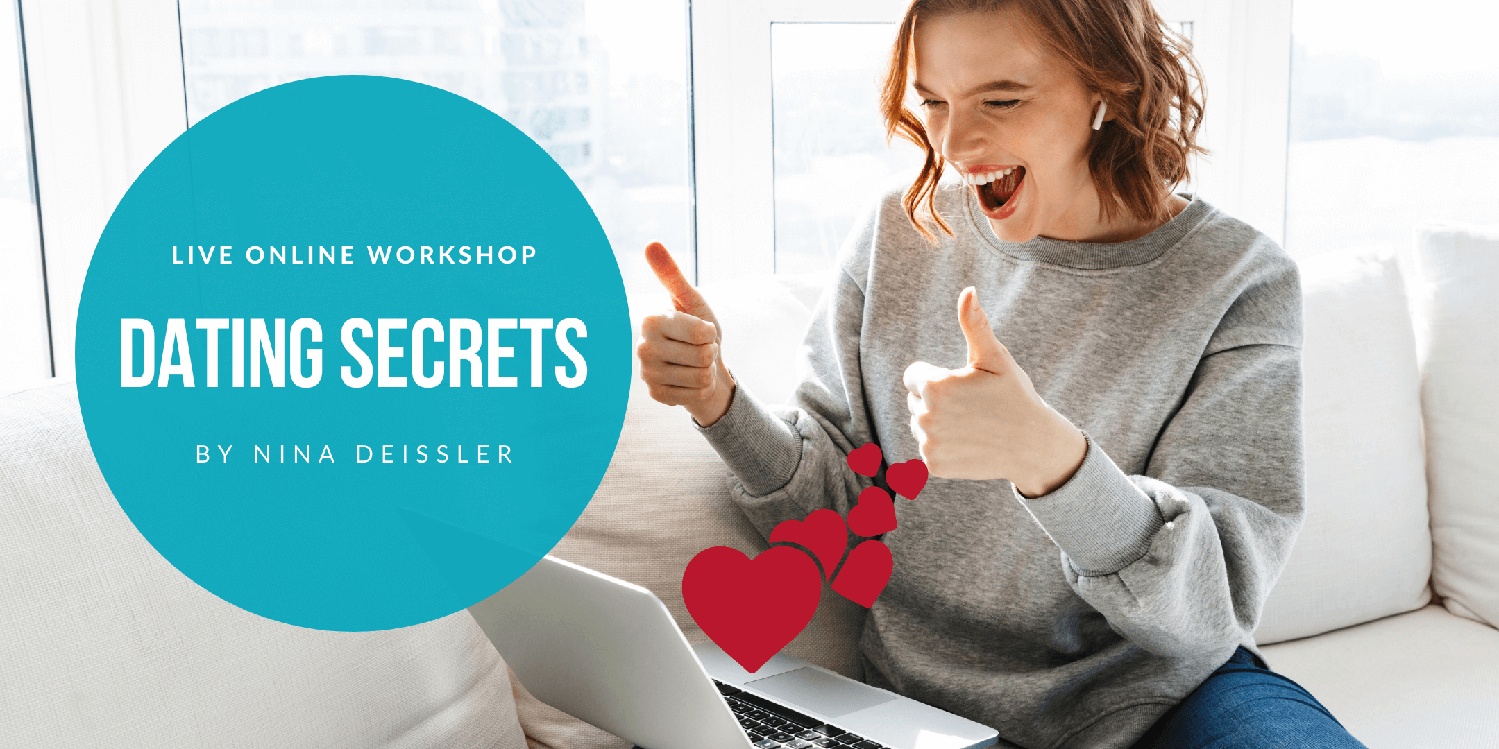 Dating Secrets – der live Online-Workshop mit Nina Deissler